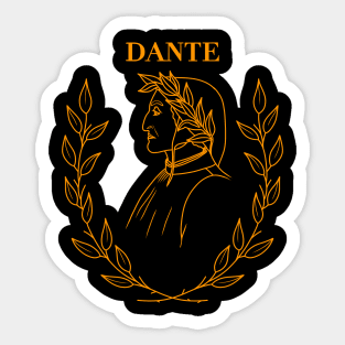 HomeSchoolTattoo Dante Alighieri Sticker